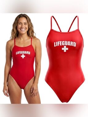 LIFEGUARD Officially Licensed Swimsuit One Piece Swimming Size 28